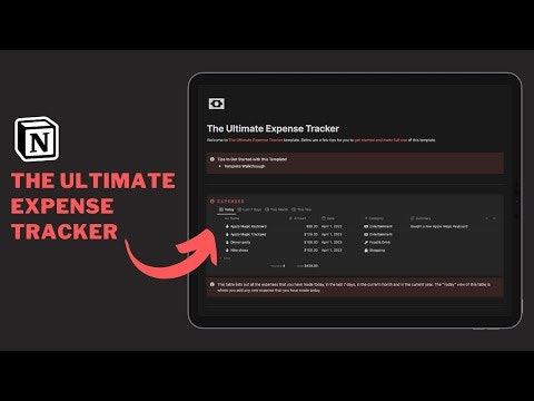 The Ultimate Expense Tracker gallery image