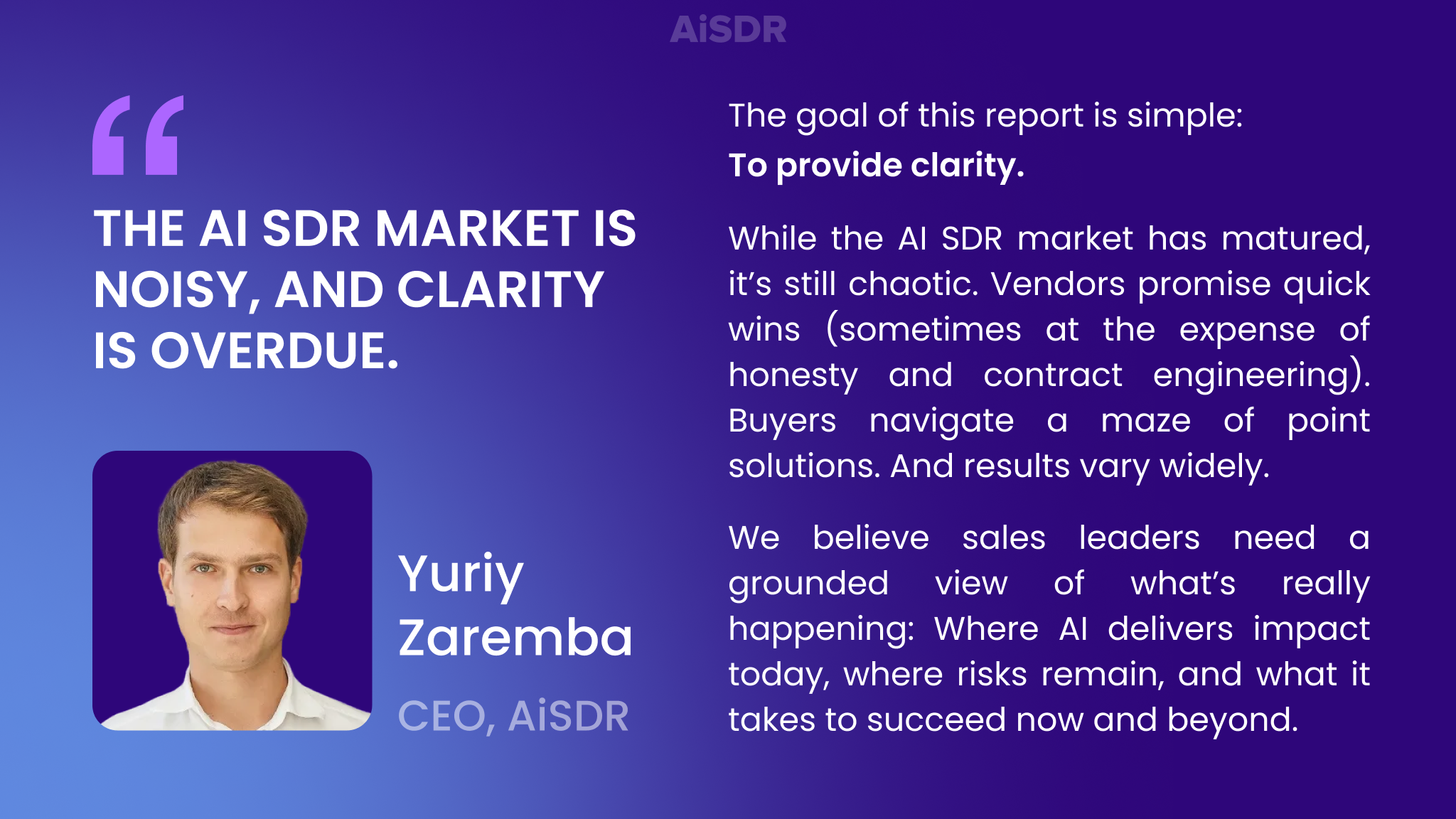 State of AI SDR Industry 2026 gallery image