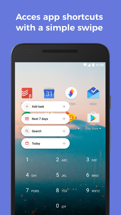 Peek launcher gallery image