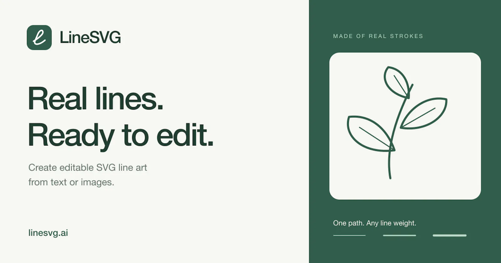 LineSVG screenshot 1