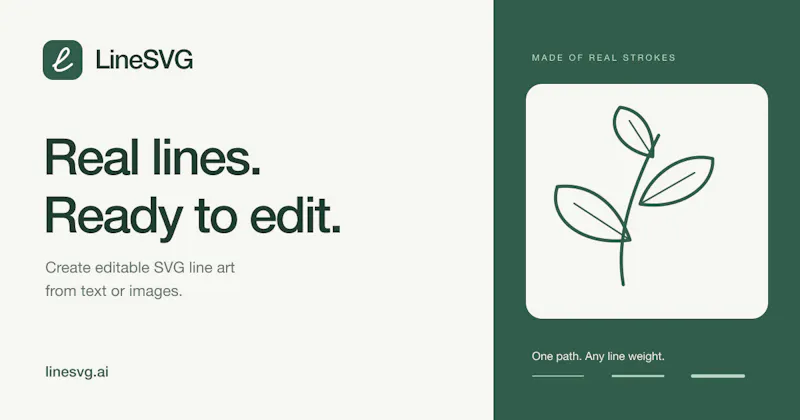 LineSVG screenshot 1