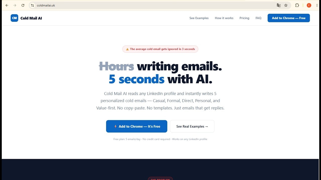 Cold Mail AI