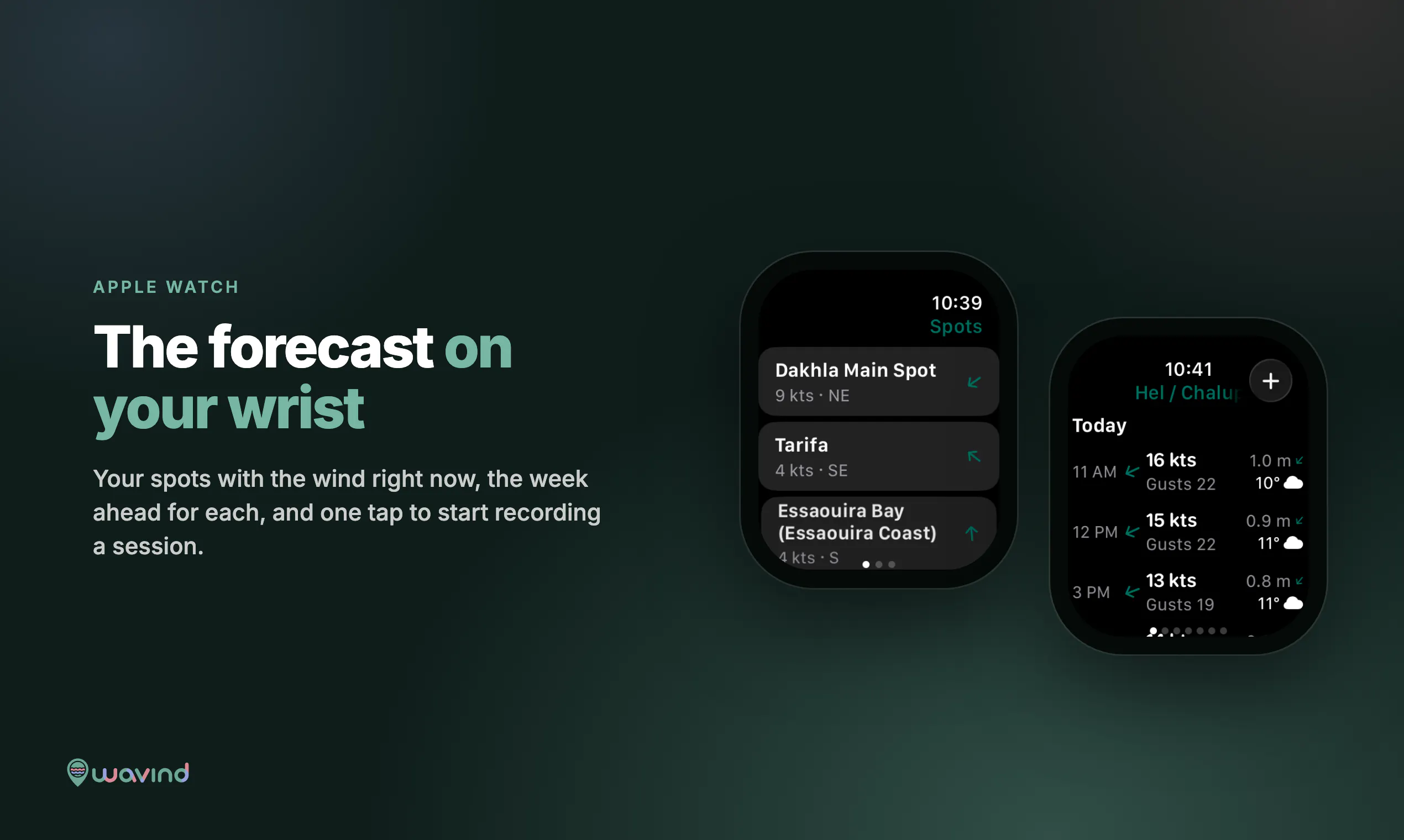 Wavind for iPhone and Apple Watch gallery image