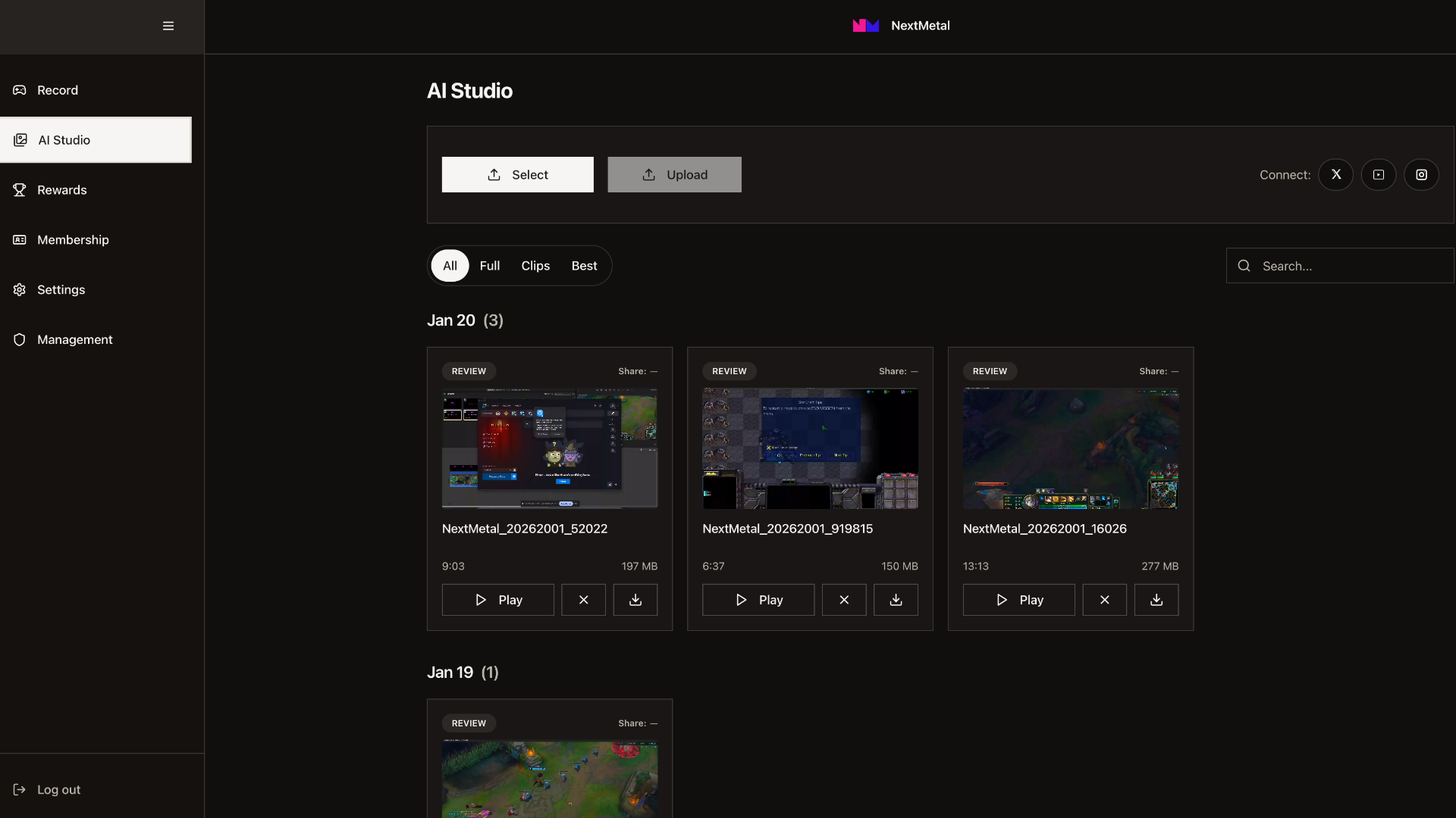 NextMetal - Screenshot 3 showing product features and functionality