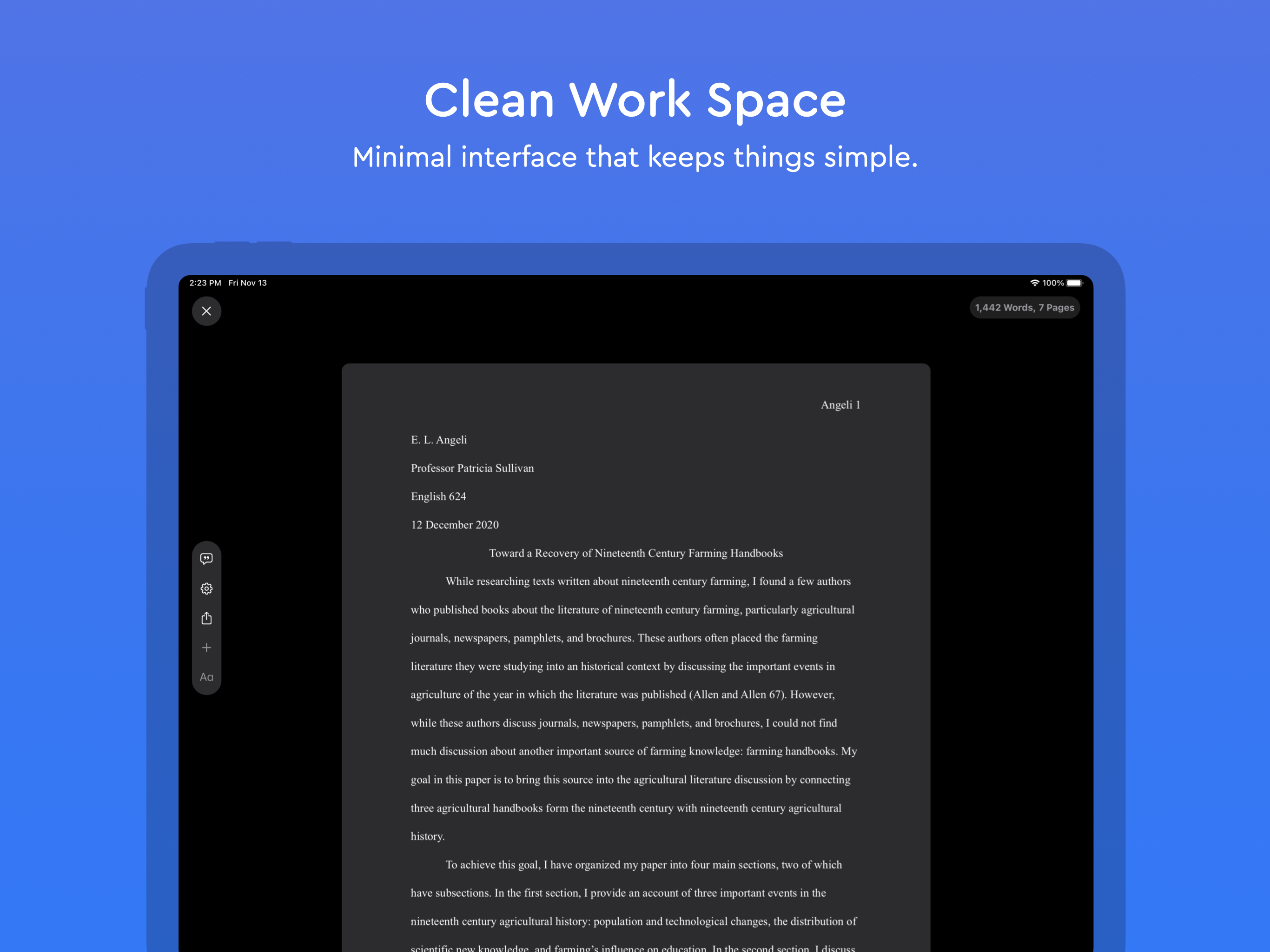 Essayist gallery image