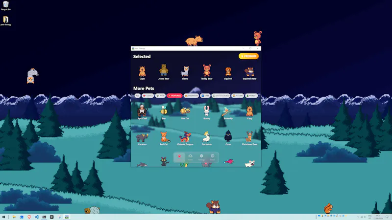 Pets Therapy - Desktop Pets screenshot 6