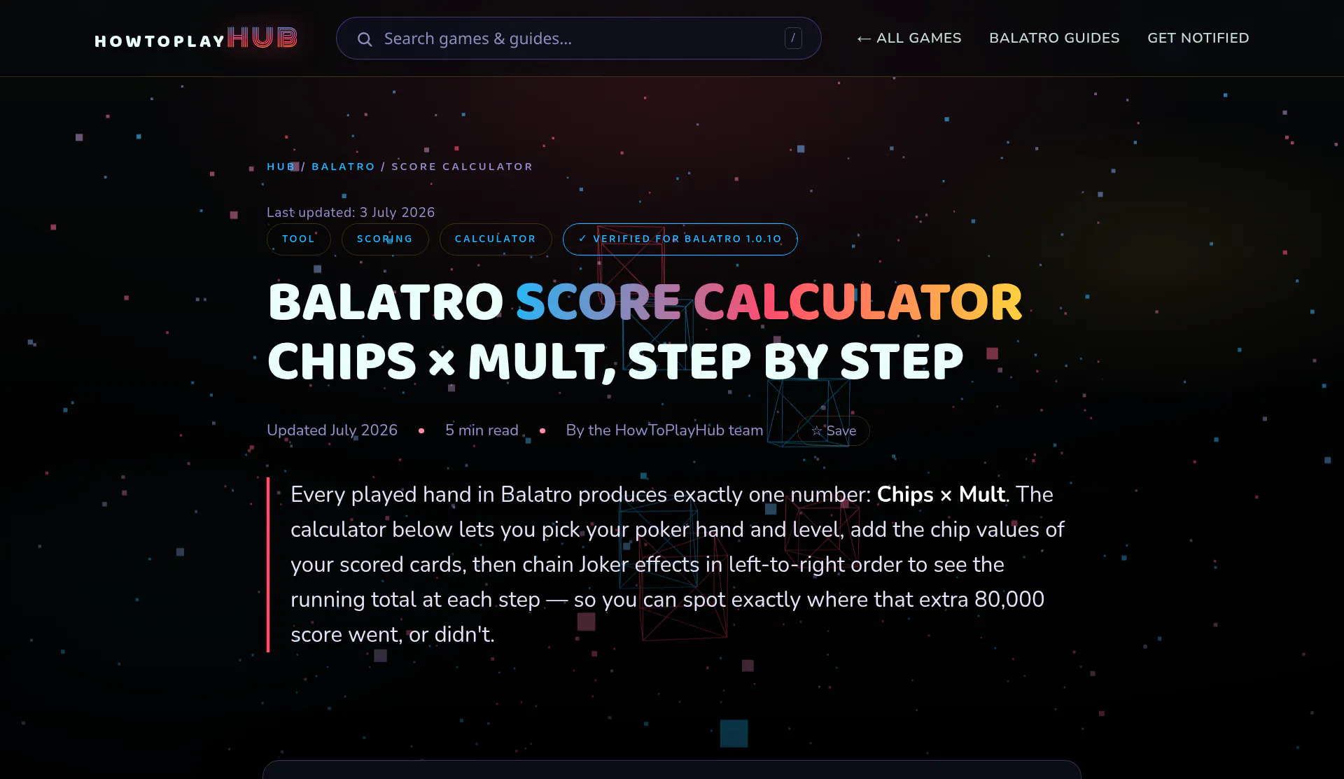 HowToPlayHub gallery image