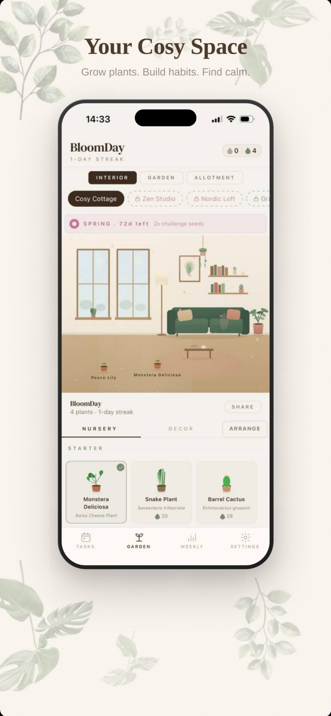 BloomDay: Tasks & Garden gallery image