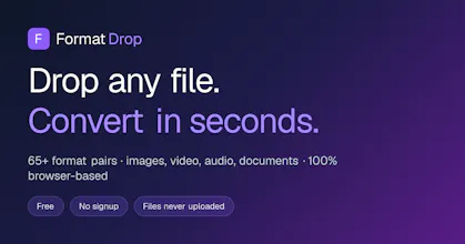 FormatDrop gallery image