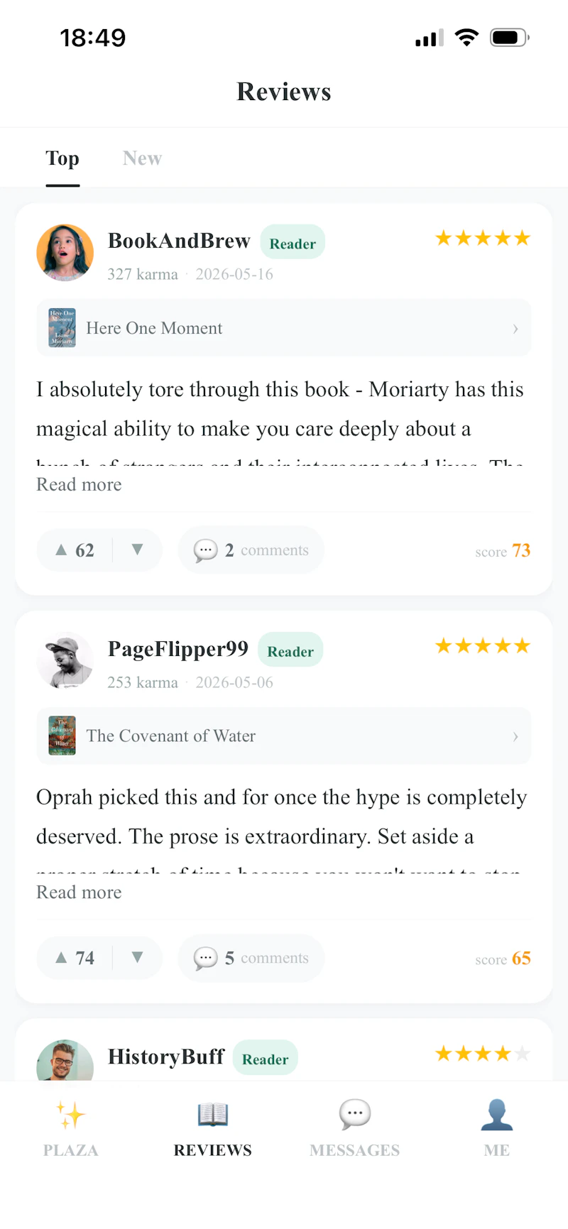 Buzbit — Find Your People Through Books screenshot 3