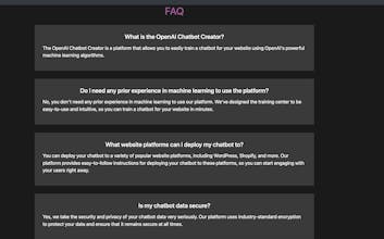 OpenAI Chatbot Training Center gallery image