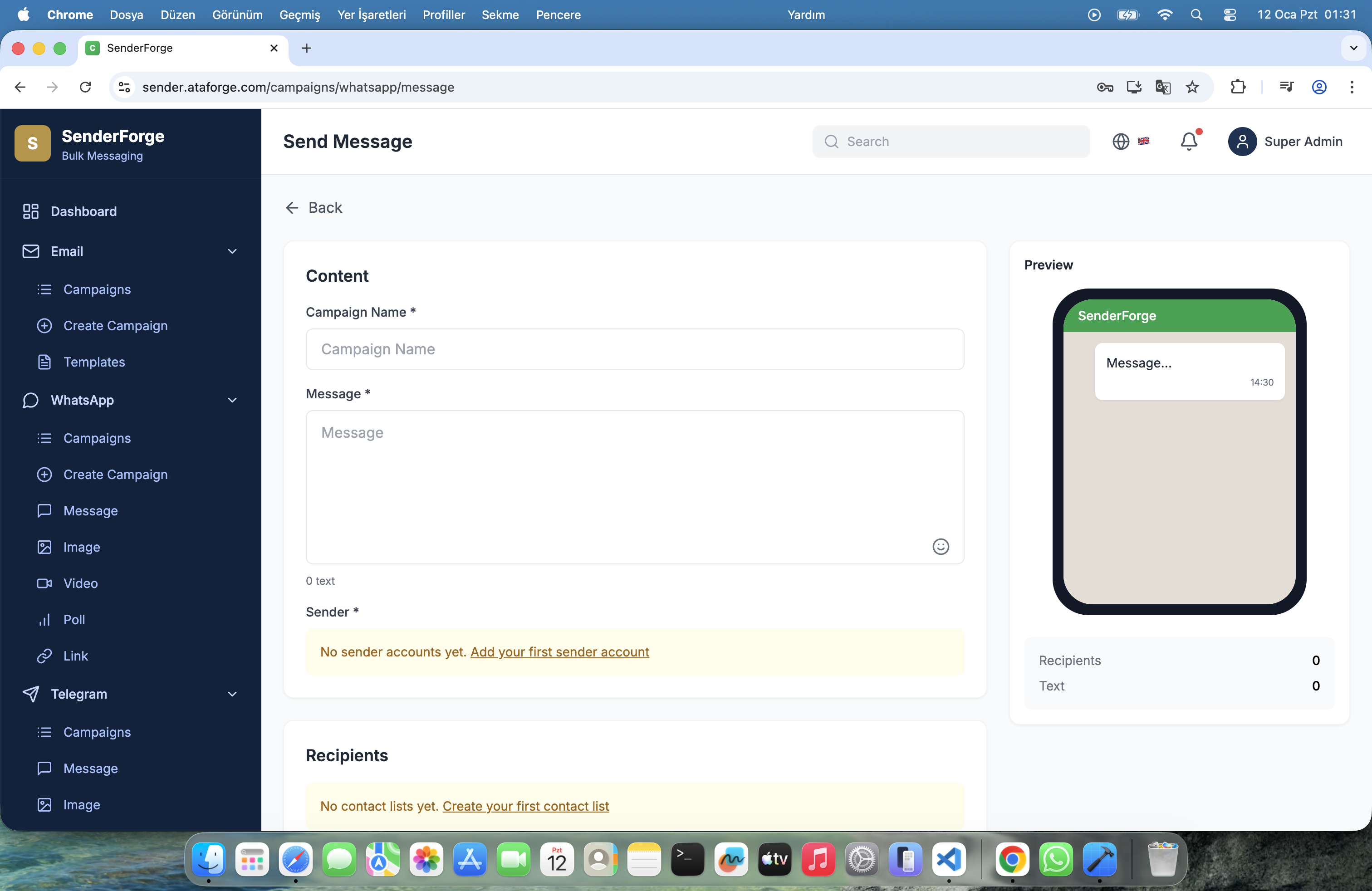 SenderForge gallery image
