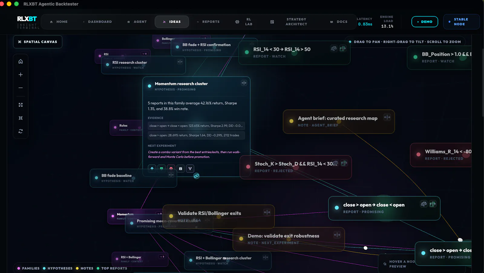 RLX Backtester screenshot 8