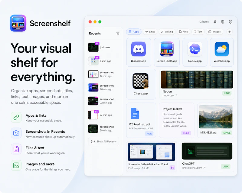 Screen Shelf screenshot 3