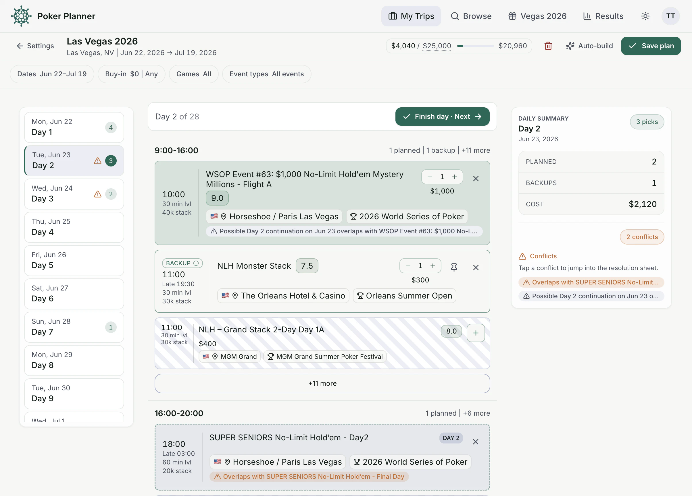 Poker Planner screenshot 4