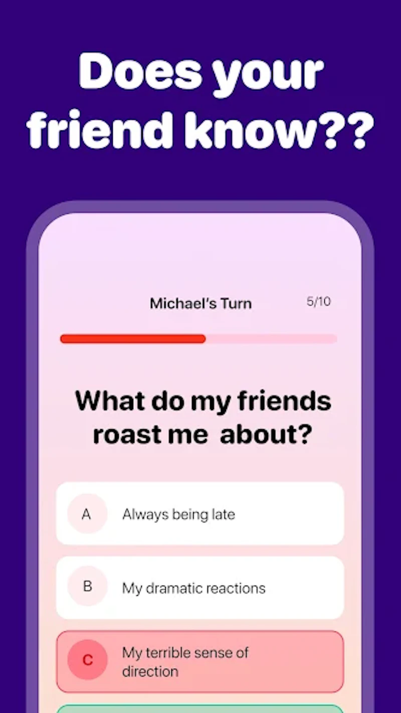 How Well Do You Know Me Game screenshot 1