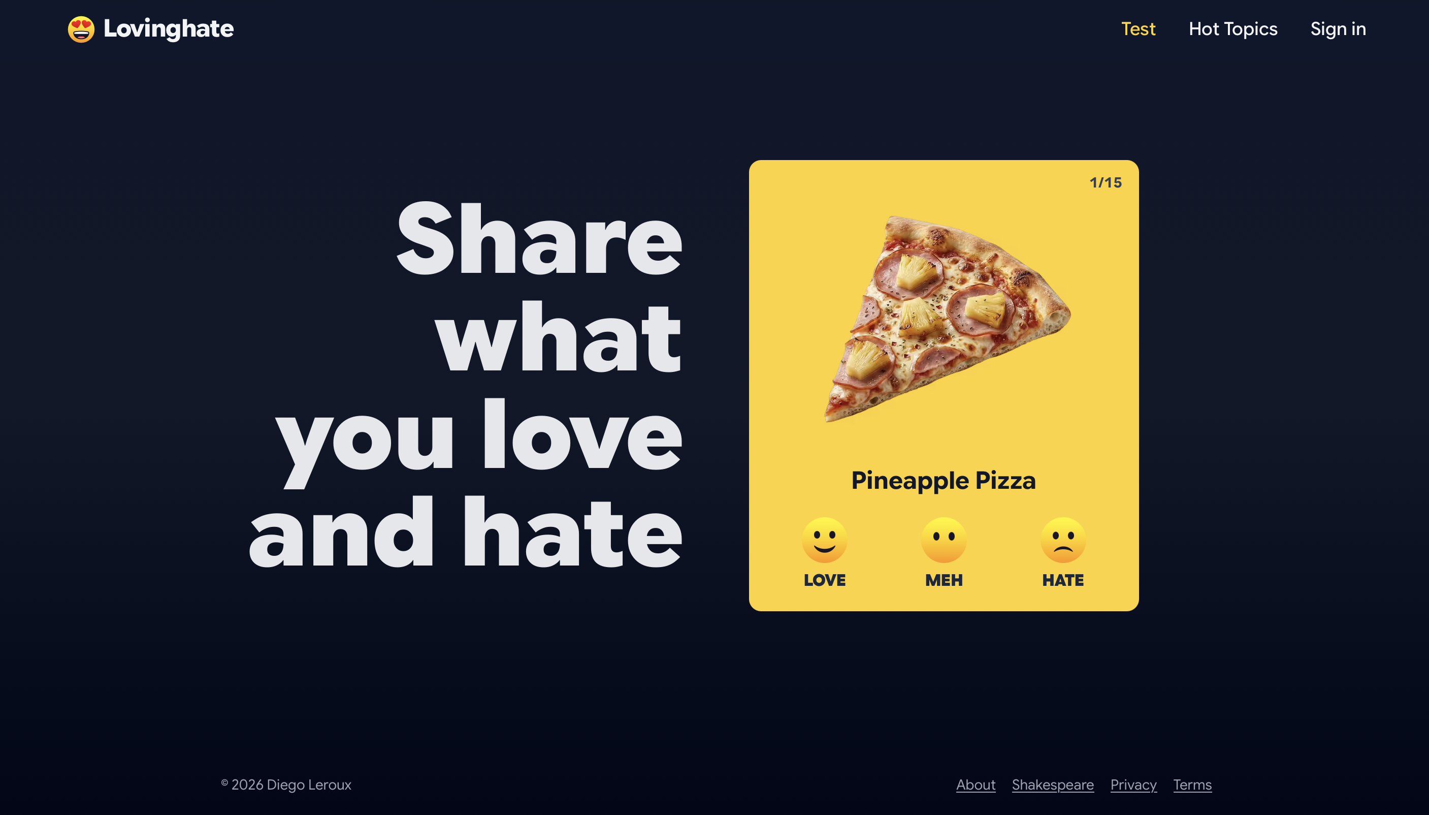 Lovinghate gallery image