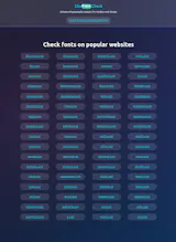 SiteFontCheck gallery image