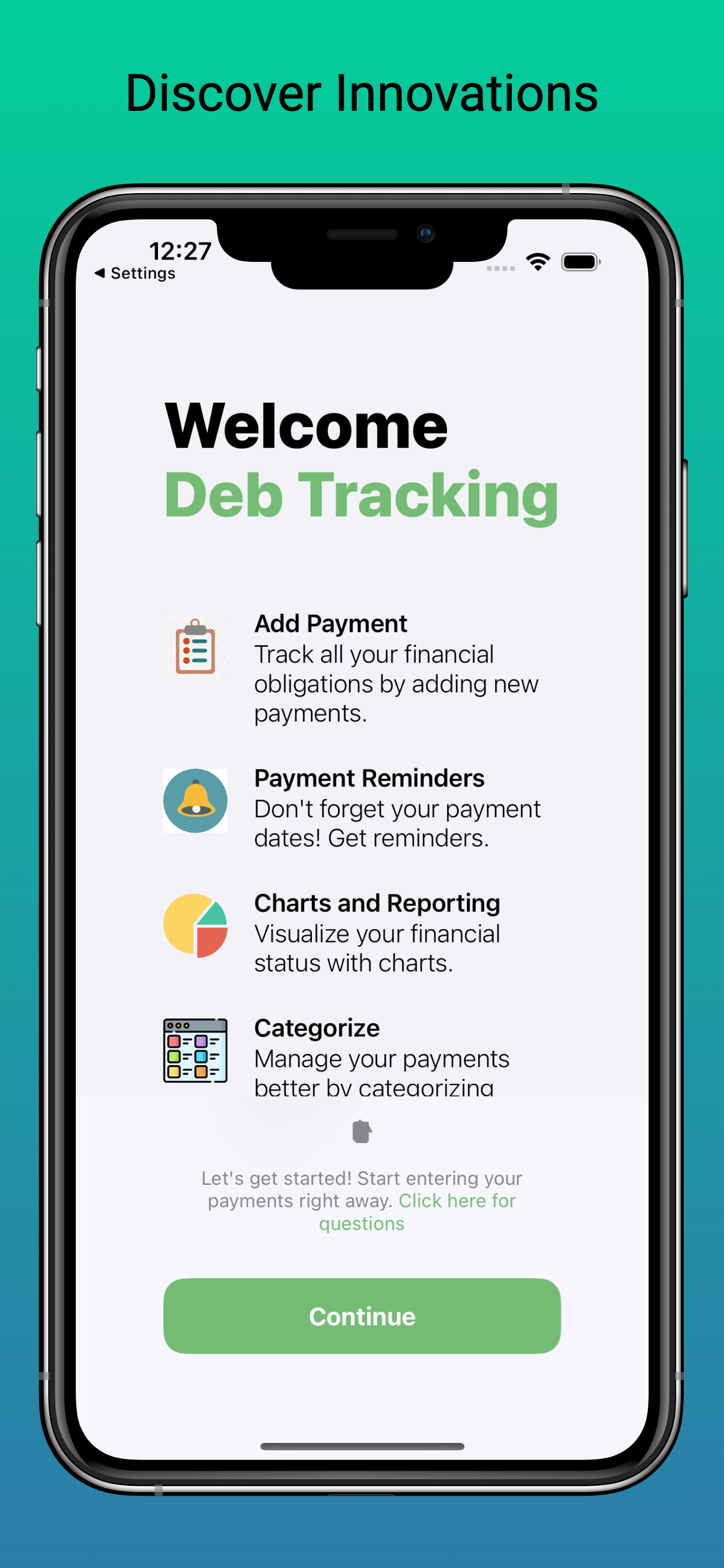 Deb Tracking - Haushaltsleiter, Schulden, Budget, Finanzen Medien 1