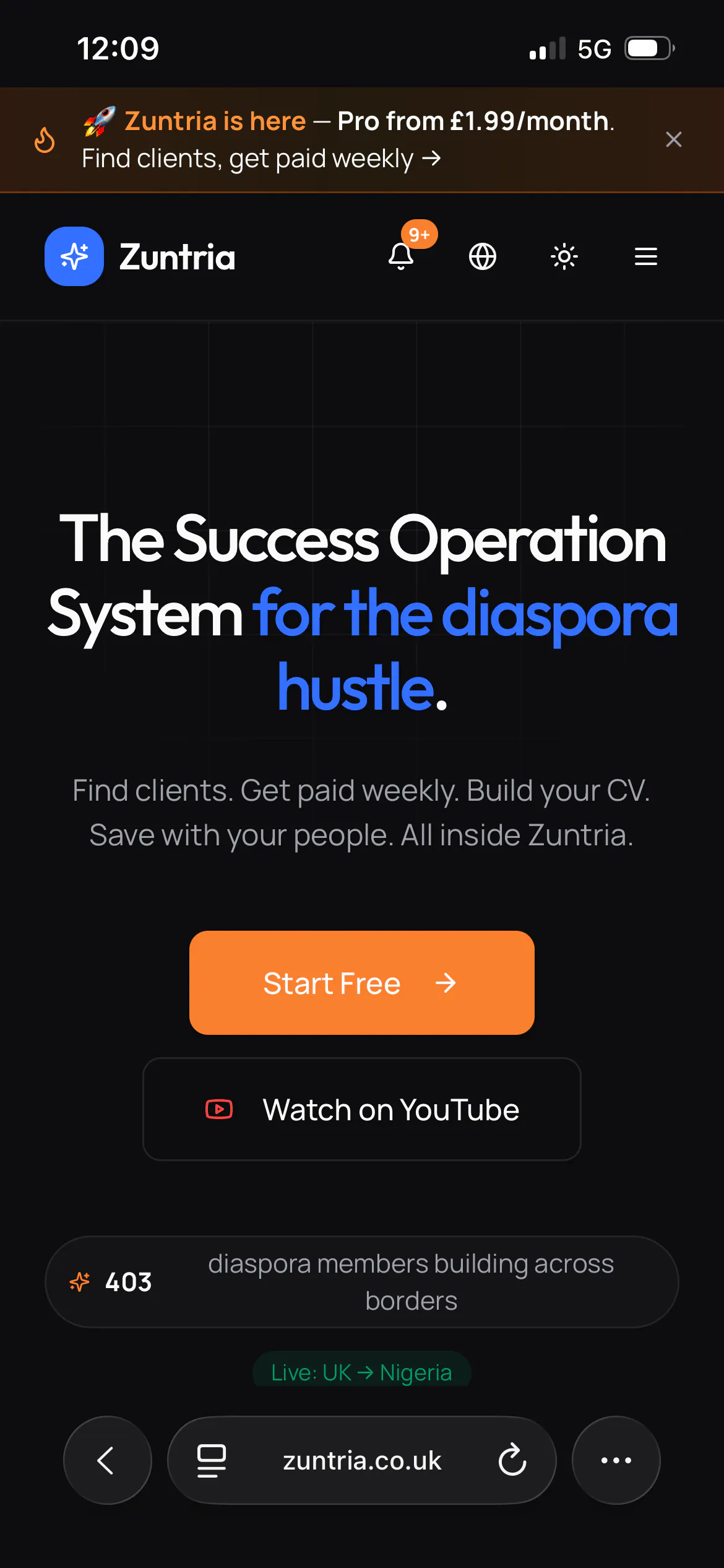 Zuntria — AI Success Operating System