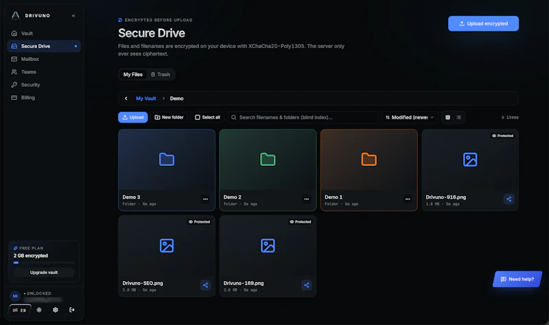 DRIVUNO screenshot 4