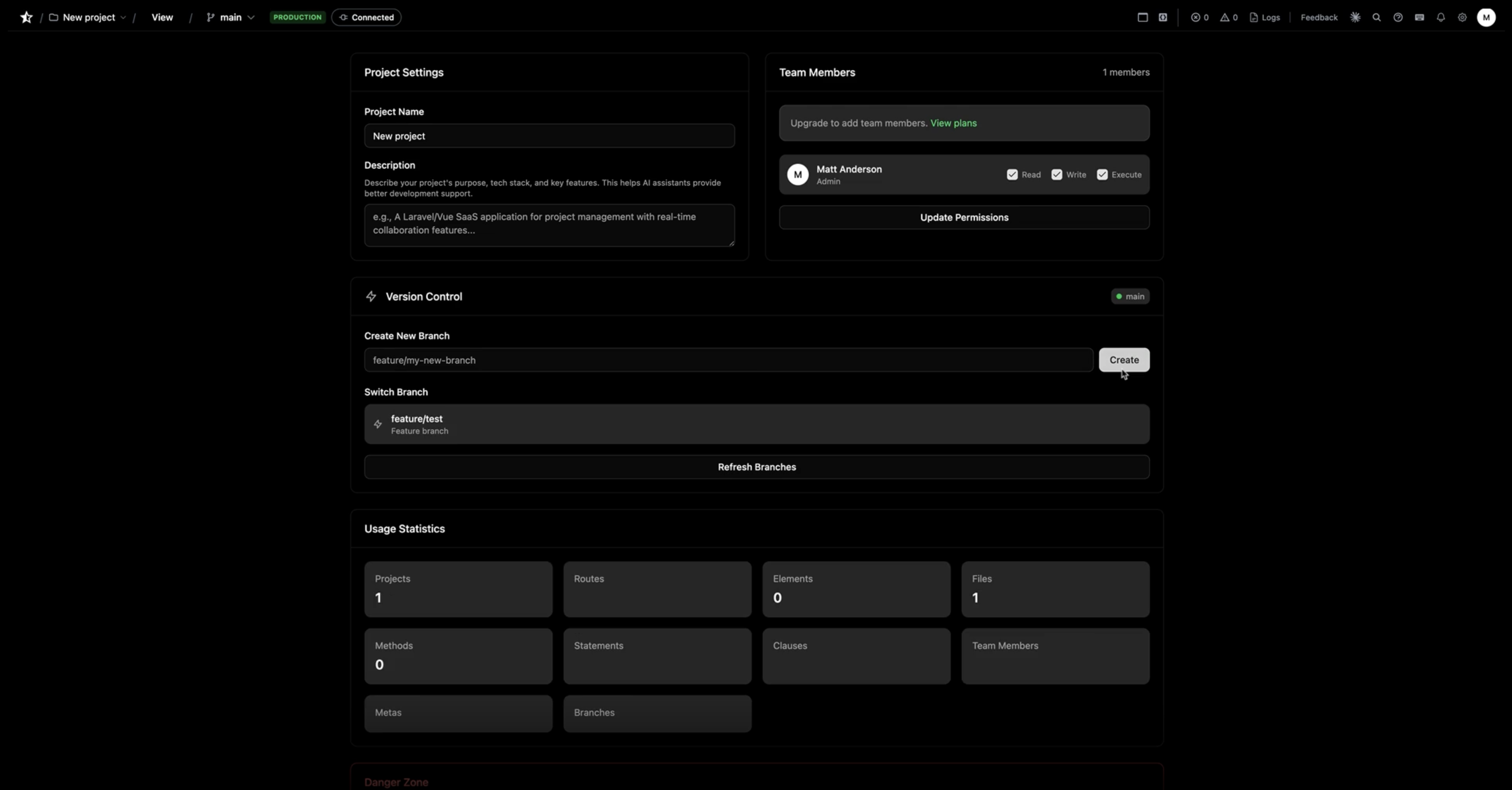 Stellify – AI-native Laravel development - Screenshot 5 showing product features and functionality