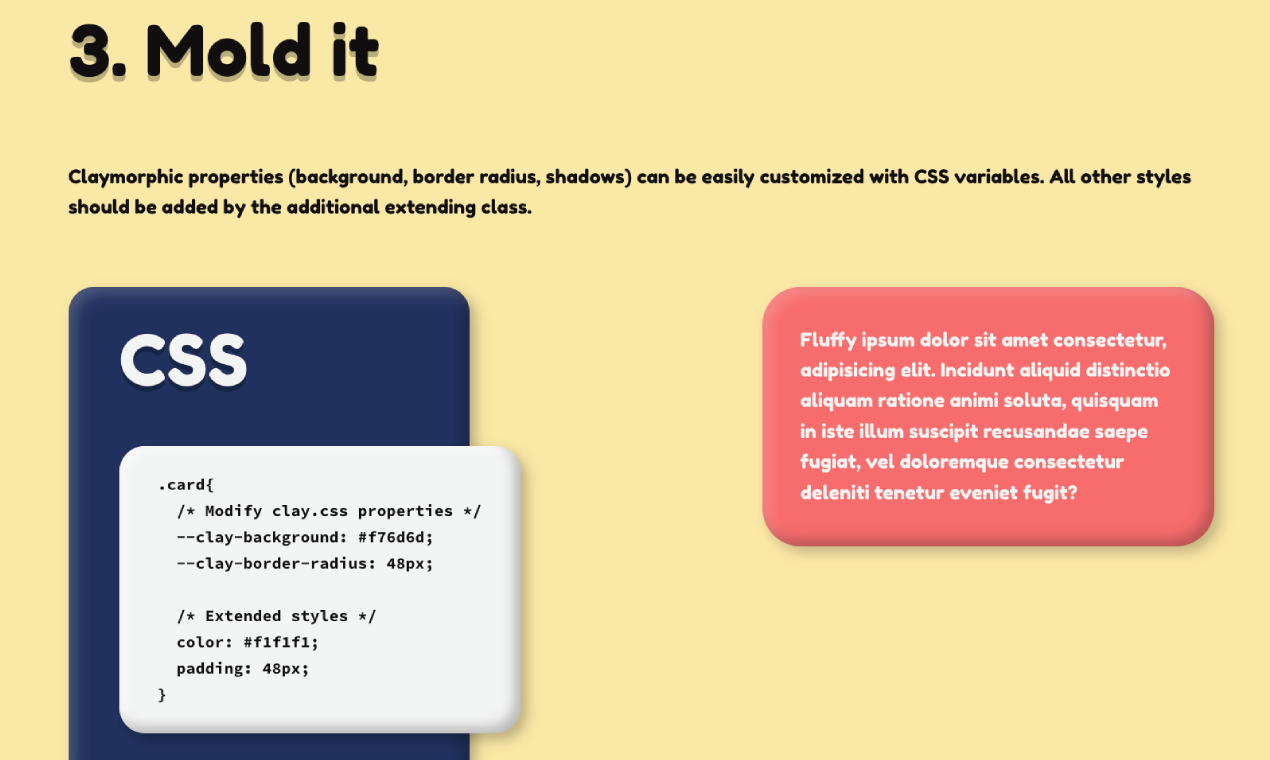 clay.css gallery image