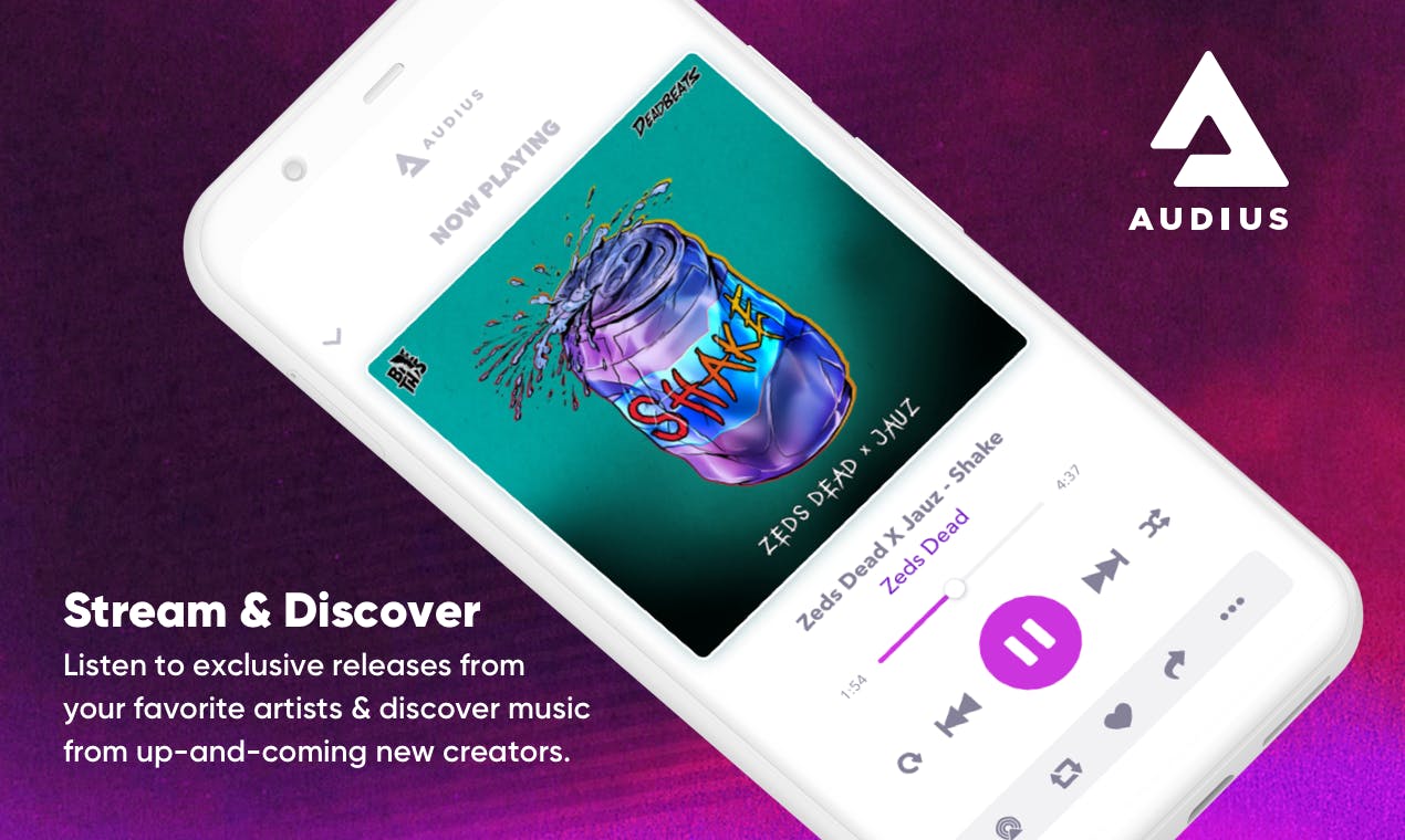 Audius Music for Android media 2