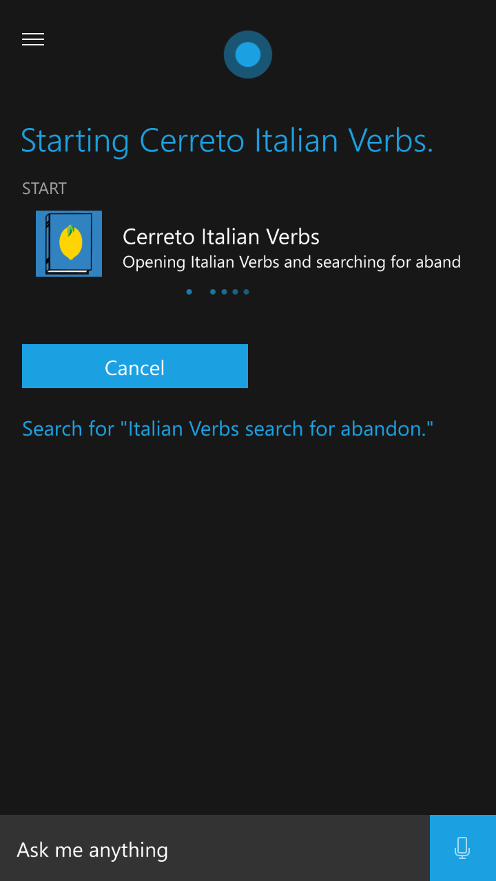Cerreto Italian Verbs gallery image