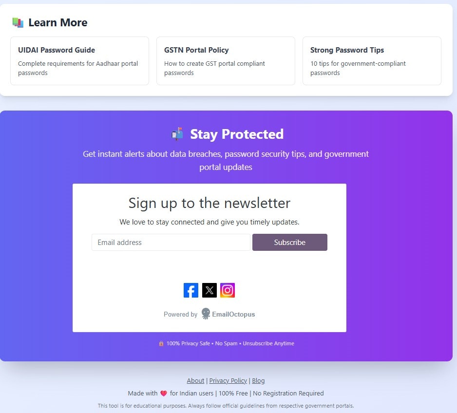 Password Strength Checker & Generator - Screenshot 4 preview