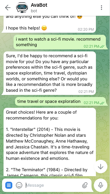 AvaBot gallery image