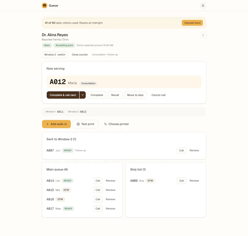 Queue by BearLog screenshot 2