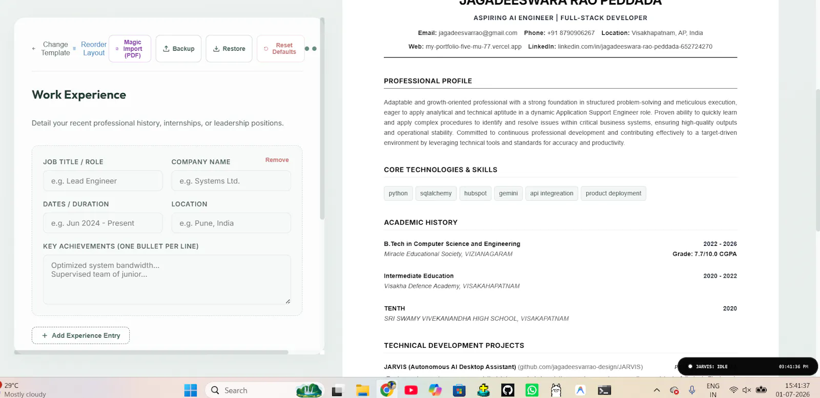 ZenResume screenshot 1