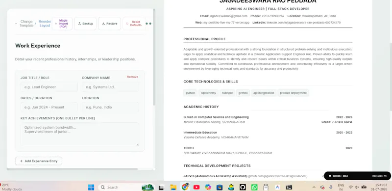 ZenResume screenshot 1