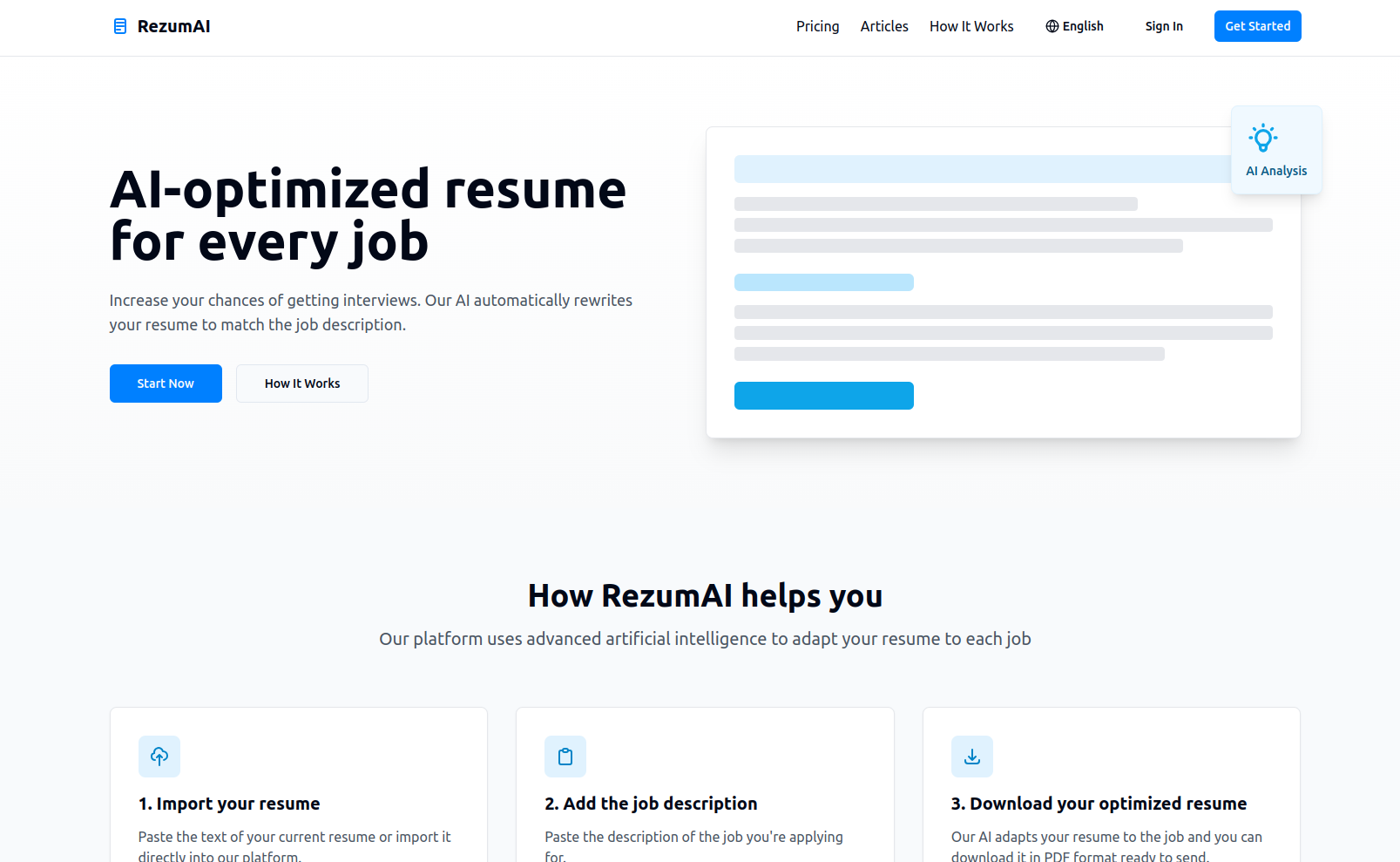 RezumAI media 2