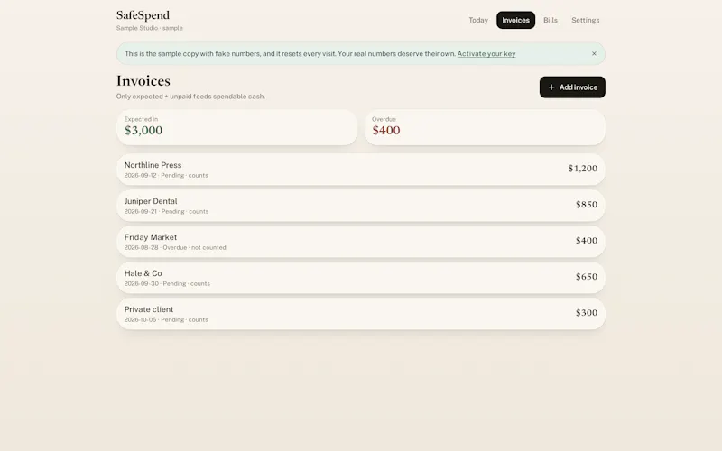 SafeSpend screenshot 7
