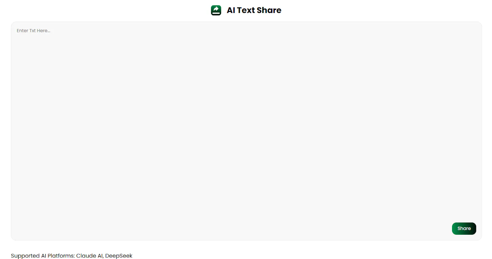AI Text Share screenshot 2