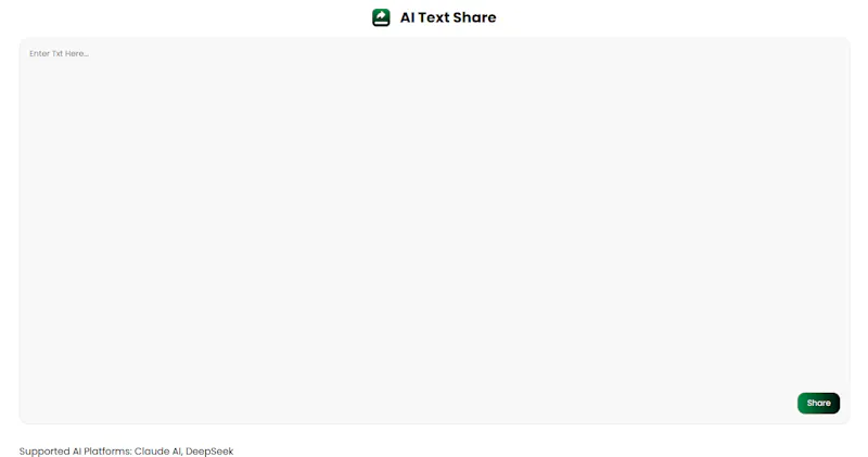 AI Text Share screenshot 2