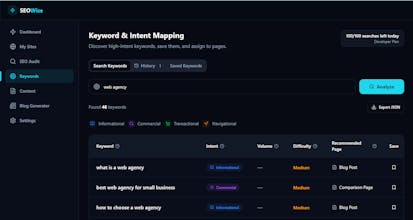 SEOWise - SEO for vibe coders & founders gallery image
