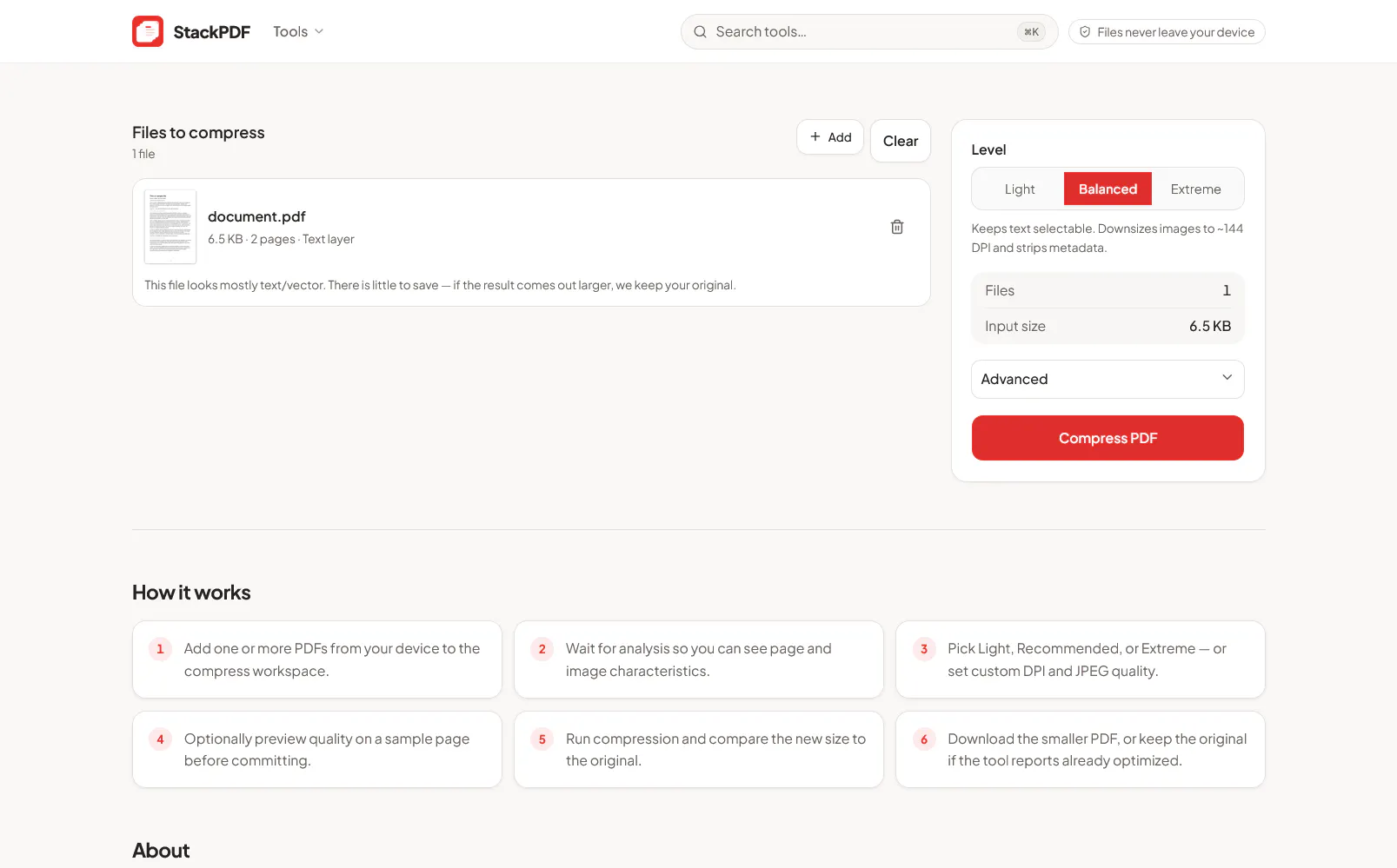 StackTools gallery image