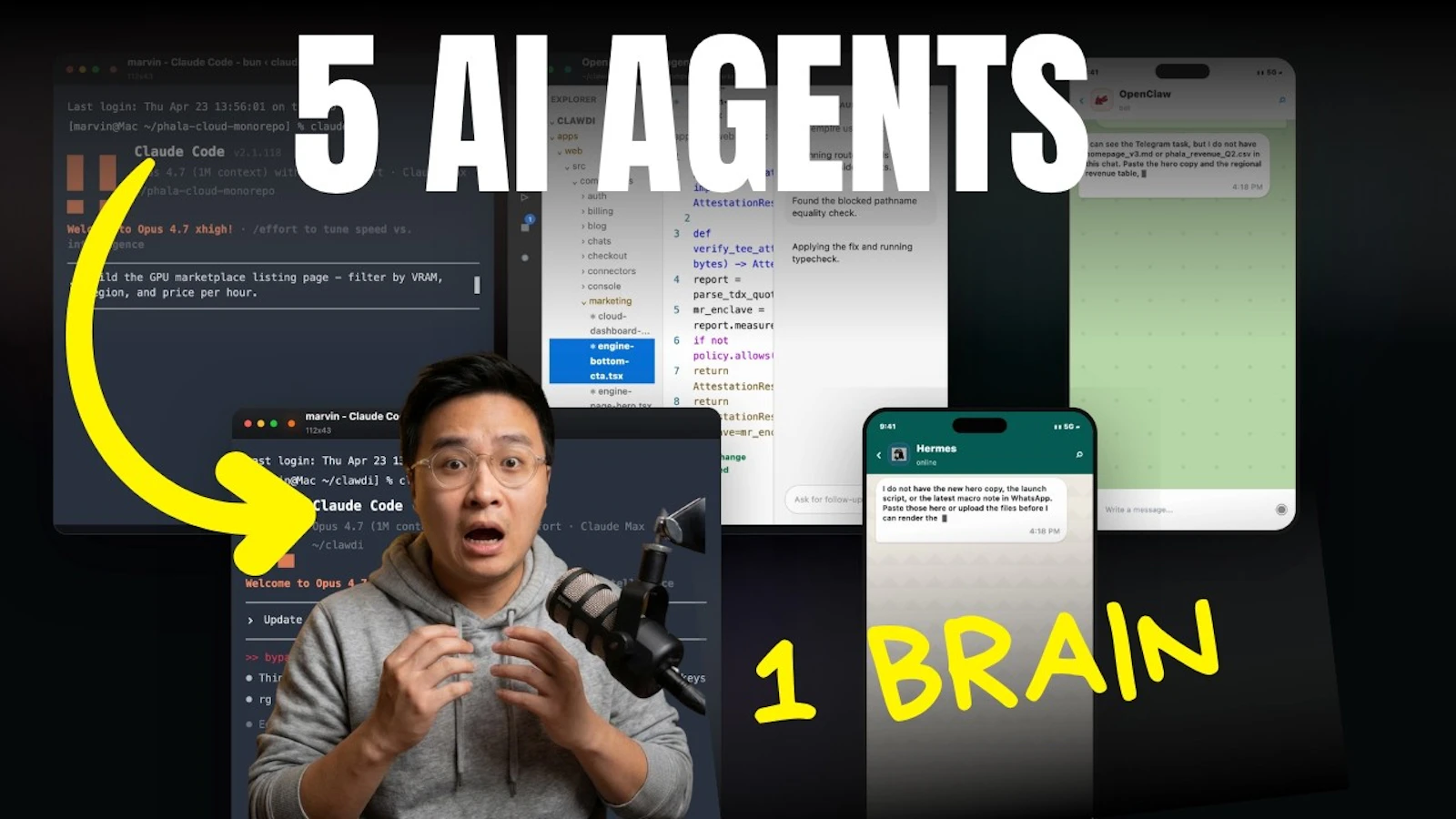 Clawdi screenshot 1 (video preview)