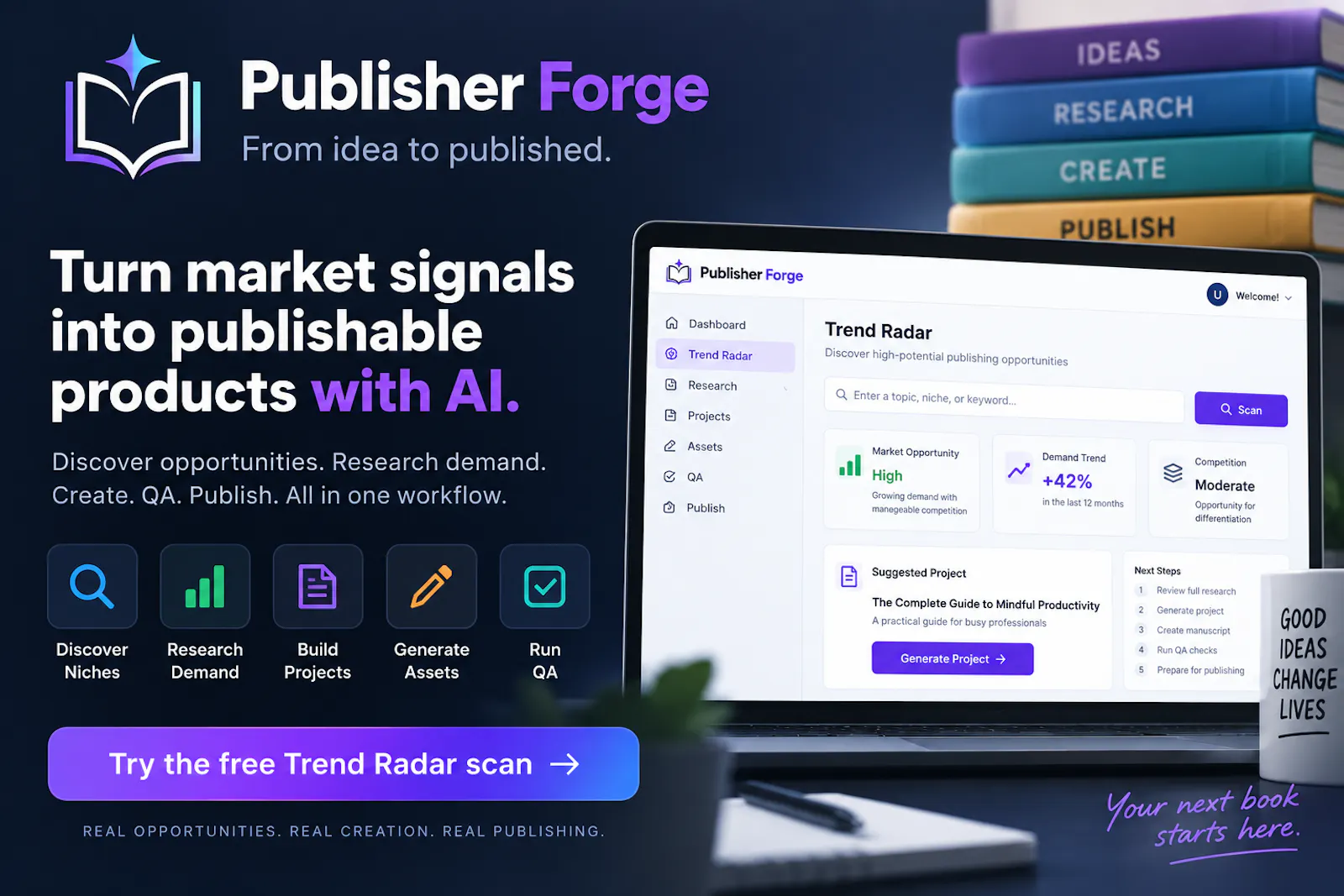 Publisher Forge screenshot 2