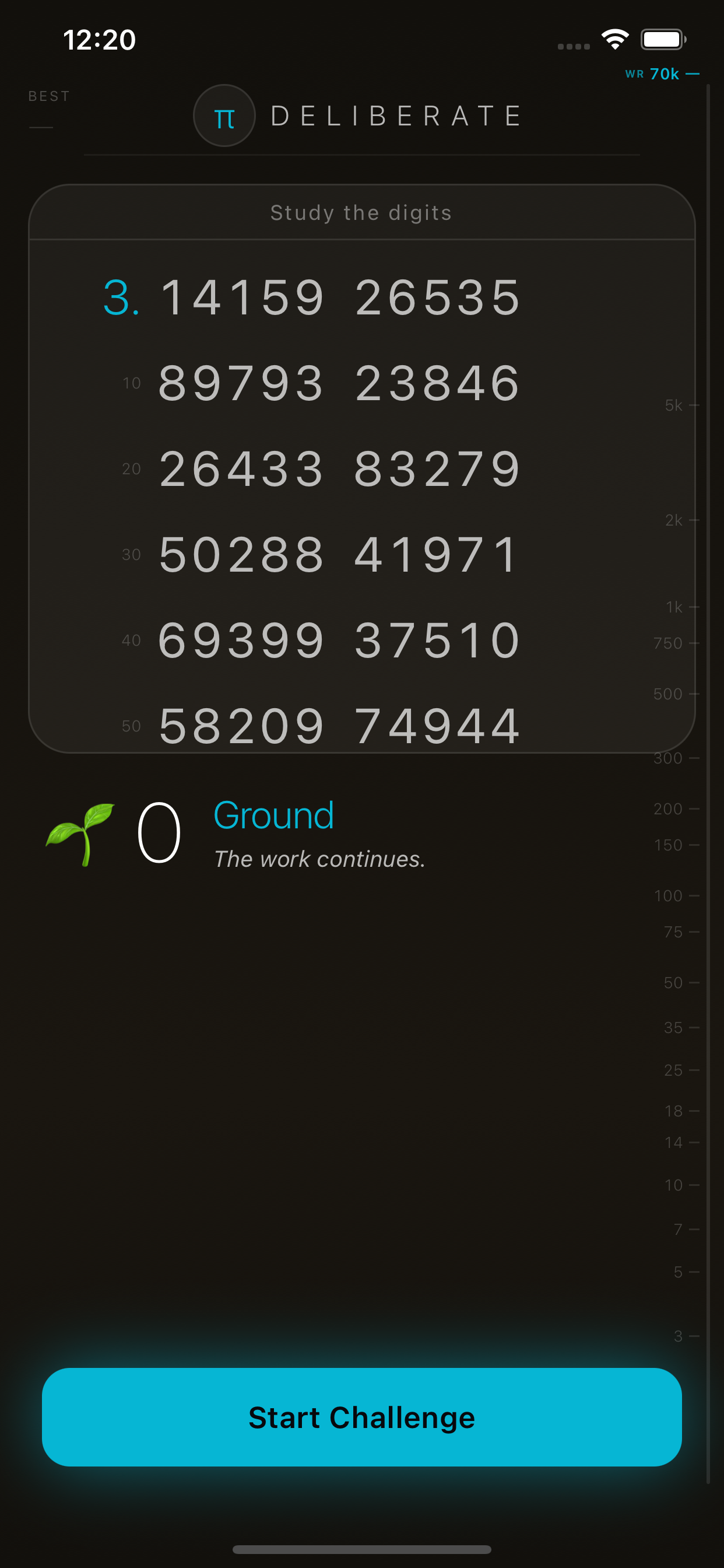 Memorize Pi for Dummies - Screenshot 3 showing product features and functionality
