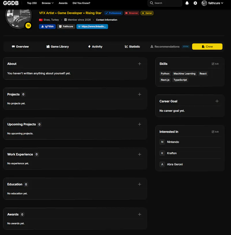 GGDB - Good Gamer's Database screenshot 6