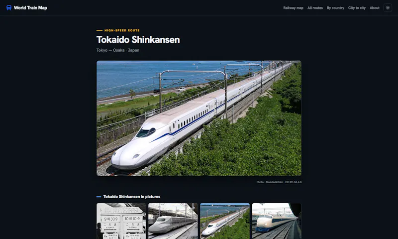 World Train Map screenshot 6