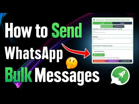 HappyInAI - Whatsapp bulk message sender gallery image