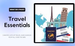 Travel Essentials media 1