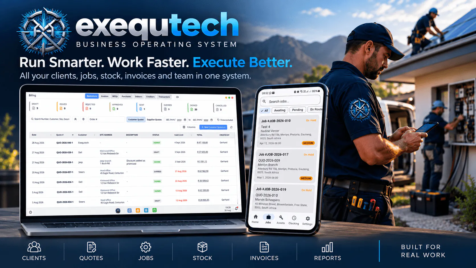 ExequtechOS FSM Software gallery image
