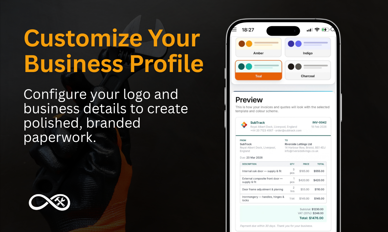 Sleepless Tradesman - Screenshot 2 showing product features and functionality