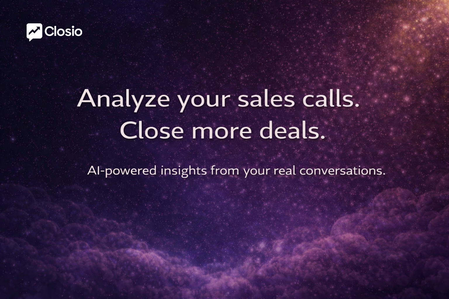 Closio - Screenshot 2 showing product features and functionality